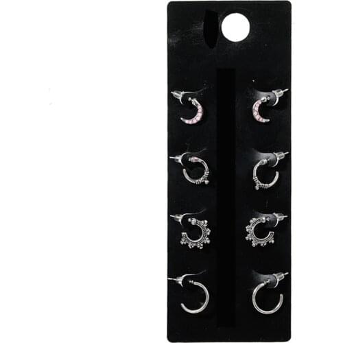 New Fashion Jewelry Geometric Design Circle Simple Statement Earrings Earrings Wholesale Hoop Earrings