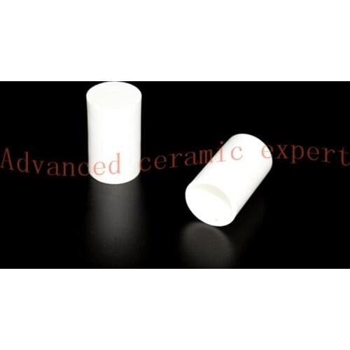 High Purity Magnesium Oxide Ceramic Crucible D26*H26mm/99%MgO Cylindrical Ceramic Crucible/Refractory Ceramics