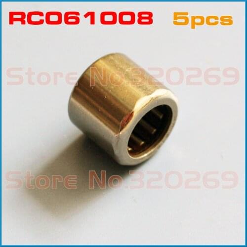 5pcs RC061008 One Way Clutch 3/8"x 5/8"x 1/2" Inch Shaft Nadel Bearing 9.525x15.88x12.7Mm