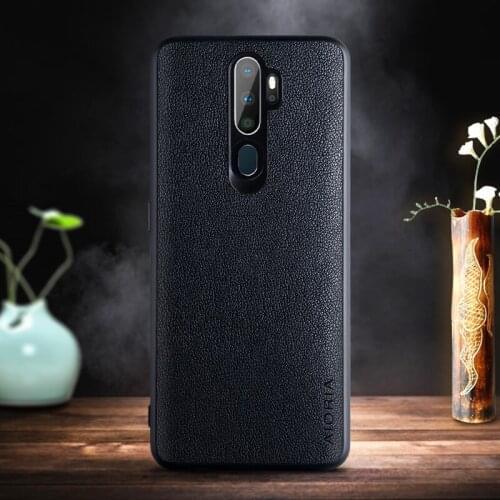 Case for Oppo A5 A9 2020 F11 Pro A53 A52 A92 A72 A7 2018 Reno ACE 2 A11X A11 AX5S A5S case with Retro business PU leather design
