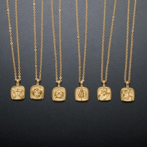 Женские кулоны знаки зодиака JINHUI China At AliExpress