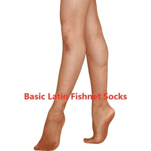Pantyhose Discount Brand Child Adult Studio Basics Fishnet Seamless Tights for Latin Ballroom Dancewear Collant Soft Elastic