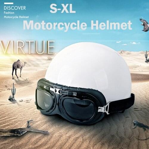 Motorcycle Half-Helmet United States and Germany Send Fashion Goggles Helmet Moto Bicycle Enduro Mtb Motocross Helmet