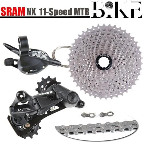 SRAM NX 1x11 11S Speed Bicycle Groupset MTB Bike Kit Shifter Lever & Rear Derailleur & Cassette & Chain