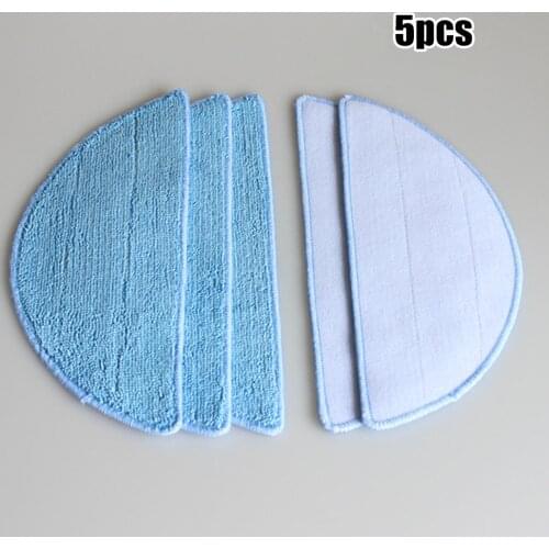 5pcs Mop Cloths Replacement Cleaning Kit For Robot Vacuum Cleaner MEDION MD 18501 MD 19510 Home Sweeper Accessories
