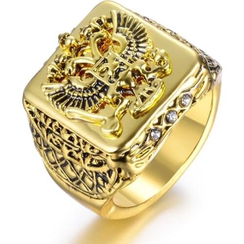 NFS JEWELRY Gold Rings For Men