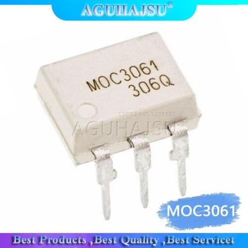 10PCS MOC3061 DIP6 DIP 3061 DIP-6 EL3061 new and original IC