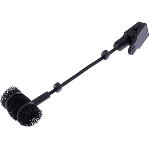 Durable Sax Saxophone Microphone Clip-on Clip Stand Holder Stage Accessory