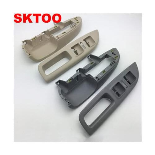 SKTOO For 2007-2014 Skoda Octavia door handle inside the front handle bracket lifter switch box button box