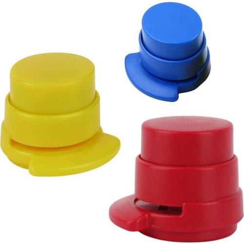 Stapleless Stapler Paper Binding Binder Clip Office Home School Stationery Tool