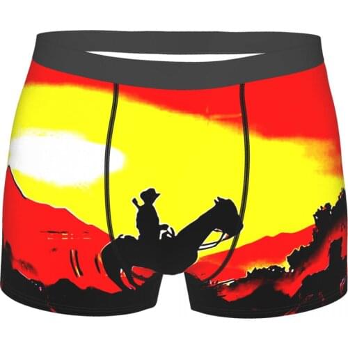 Red Dead Redemption Action-adventure Game RDR Underpants Homme Panties Mens Underwear Ventilate Shorts Boxer Briefs