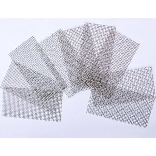Aquatic Steel Wire Mesh Plant Moss Weed Carrier Wire Mesh Fish Tank Mini Water Grass Lawn Pad Aquarium Decoration