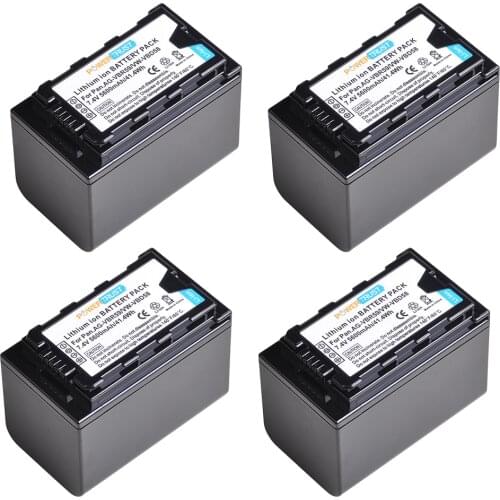 VW-VBD58 5600mAh 7.4V Rechargeable Battery for Panasonic VWVBD58 VW-VBD29 VW-VBD55 VW-VBD78 AG-3DA1 AG-AC8 AG-HPX171 HDC-Z10000