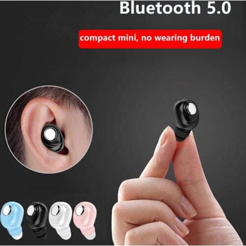 1PC L16 Mini Bluetooth 5.0 Earphone In-Ear HiFi With Mic Sports Earbuds Handsfree Stereo Sound Wireless Headset for Smartphones
