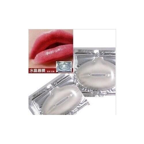 10pcs Guarantee Crystal Collagen Lip Mask Lip Membrane Repair lip wrinkles Super Hydrating Moisture Mask