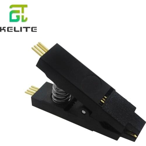 10pcs/lot Programmer Testing Clip SOP8 SOP SOIC 8 SOIC8 DIP8 DIP 8 Pin IC Test Clamp no cable