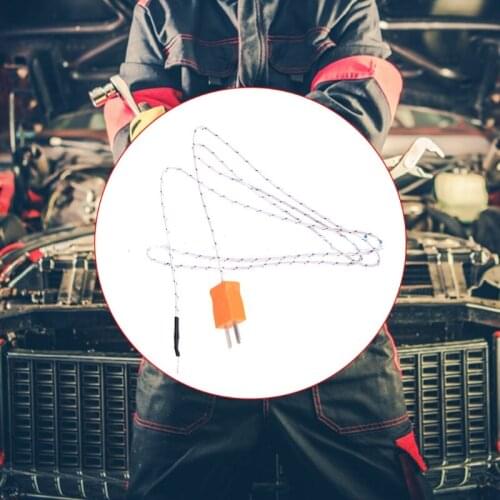 100cm K-type Test Length Wire Temperature Thermocouple Sensor Probe Tester Line -50-400℃ for Refrigerator Remote Monitor N0HF