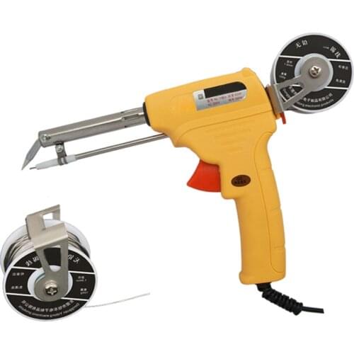 Auto Feed Soldering Iron Kit Automatic Electric Soldering Sucker Welding Tools TN88