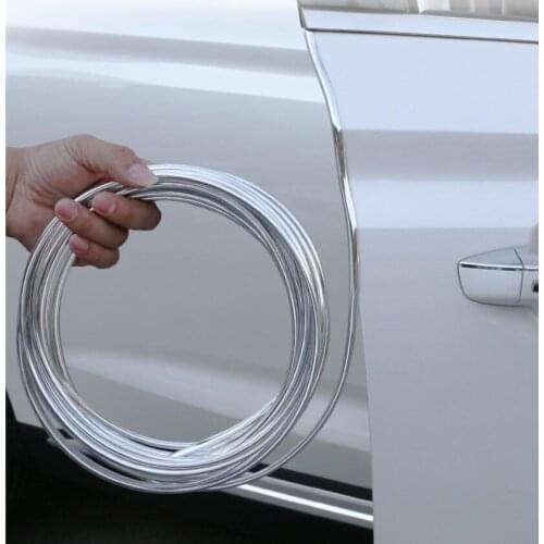 Car Chrome Door Anti Scratch Strip Sticker For Nissan X-trail T32 Rogue Qashqai J11 Teana Altima Murano Juke Almera