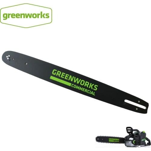 Free Shipping Greenworks 18 inch Replacement Chainsaw Bar Greenworks 82V chainsaw Free Return