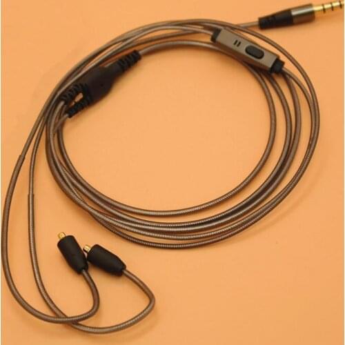 Diy earphone wire with mic for SE215/425/535/846/UE900