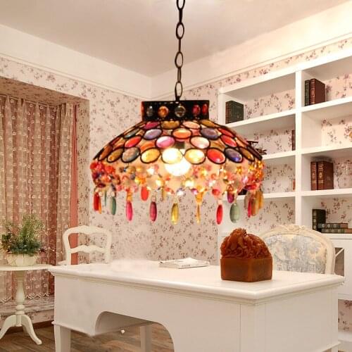 Droplight Nepal crystal beads restoring ancient ways restaurant manual porch corridor lights sitting room the bedroom