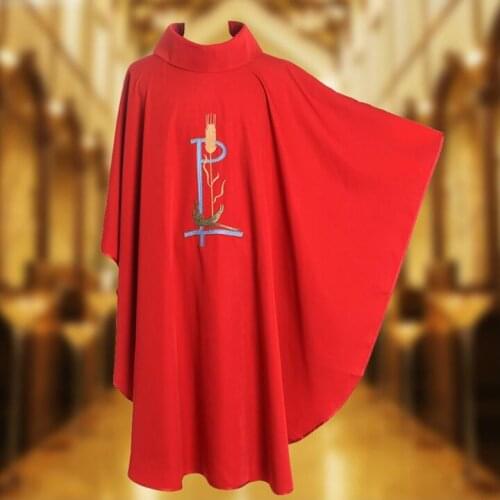 Catholicism Priest Robe Red Vatican