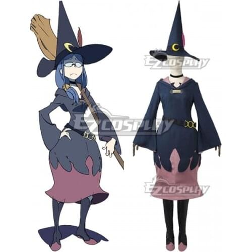 Little Witch Academia Ursula Cosplay Costume E001