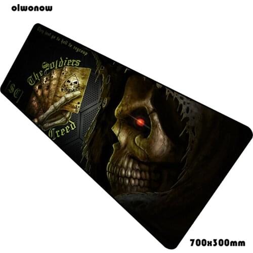 Game Over mouse pad 700x300x3mm Colourful pad mouse notbook computer padmouse Christmas gaming mousepad gamer laptop mouse mats