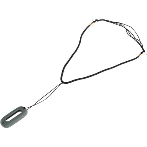 Fashion DIY Knitted Necklace With Rubber Pendant Holder For Xiaomi Mi Band 2 Watch