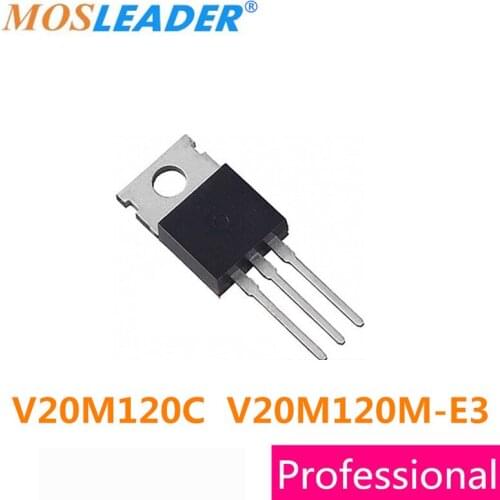 Mosleader 50pcs TO220 V20M120C V20M120M-E3 V20M120 V20M120M-E