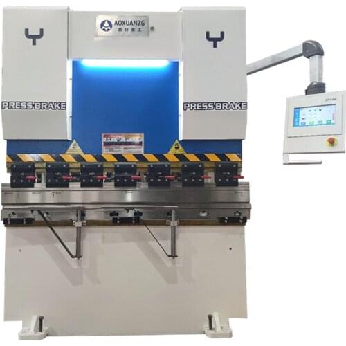 Small CNC Servo Hydraulic Press Brake Double Electric Bending Machine Sheet Metal Folding Tools With TP10S System Factory Direct