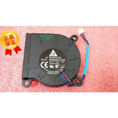 Original Delta DC 12V 0.20A BFB04512HA 45*45*10mm 3-line Projector Cooling Fan