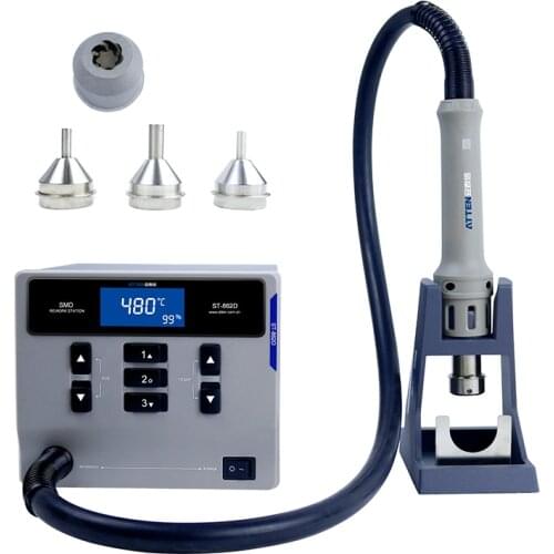 ATTEN ST-862D 1000w 120L Air Flow Soldering Station Hot Air Rework Station For Repair