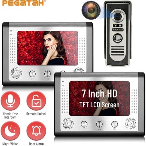 Видеодомофоны PEGATAH China At AliExpress