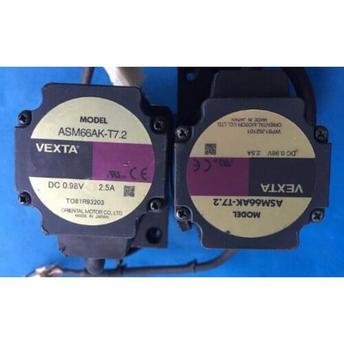 ASM66AK-T7.2 stepper motor , used in good condition . 80% appearance new , good working , free shipping