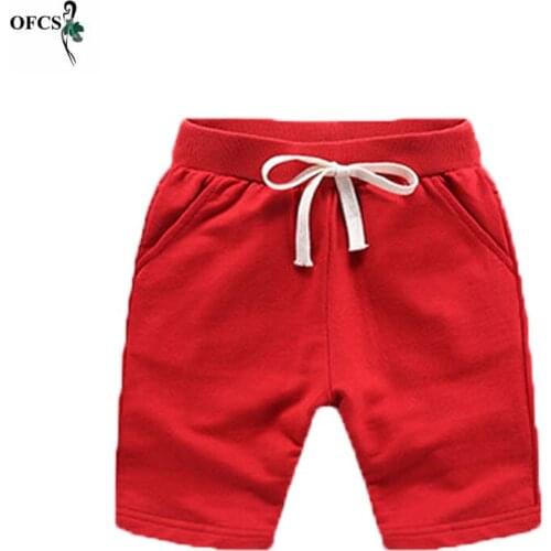 Boy fashionable pants, childrens sports pants, boy candy color clothes, 2-10 years old
