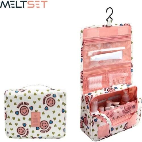 Storage Bag Hanging Toiletry Kit Clear Travel Cosmetic Carry Toiletry Pockets for Womens Wash Bag Makeup Traveling Bathroom 60XX