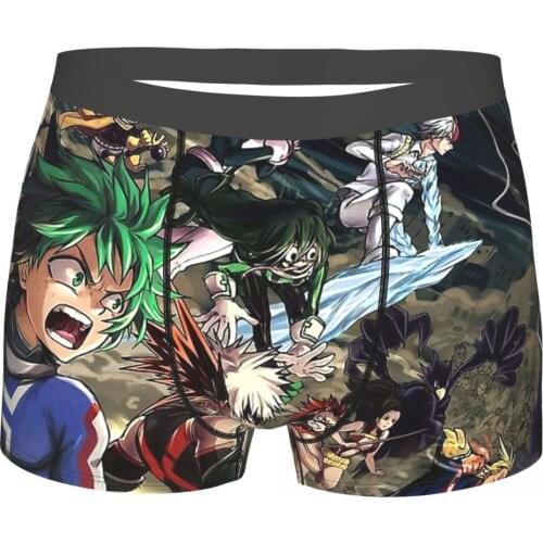 Boku No Hero Academia My Hero Academia Underpants Homme Panties Male Underwear Ventilate
