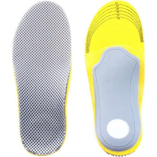 Women Comfortable Orthotic Shoes Insole Cuttable Mesh Pad 3D TPU Arch Support Insert Cushion Insoles