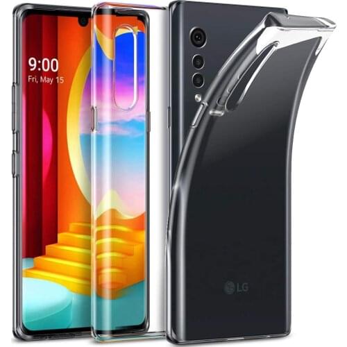 Ultrathin Transparent Phone Cases for LG Velvet G9 ThinQ 4G 5G Soft TPU Full Protective Clear Mobile Back Cover LGVelvet