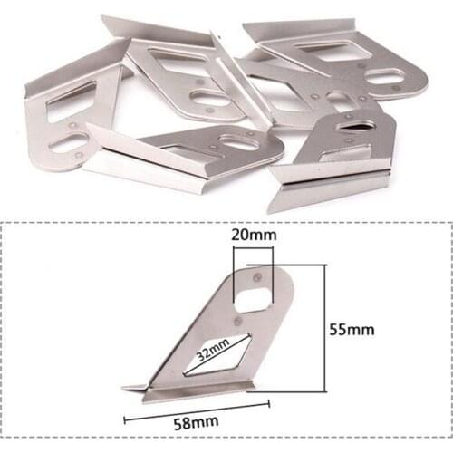 Various Size Universal Support Type Z Silencer Holder Mounting Clamp Bracket for Motorcycle Exhaust Muffler Pipe Tube