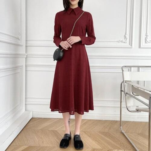 2021 NOTE woman dress dresses dress red christening dress money robe