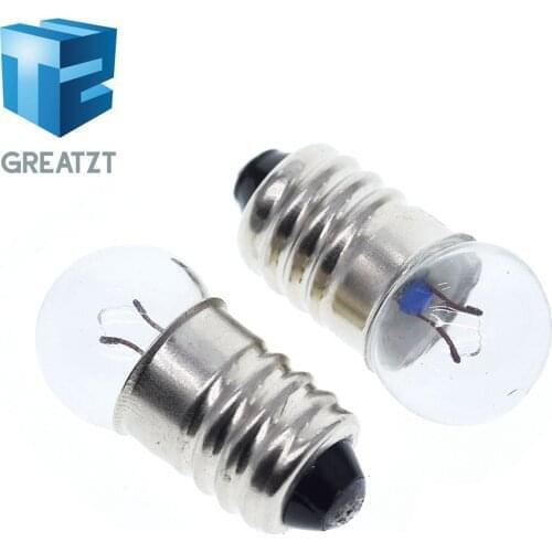 1pcs Student Electrical Experimental Physics Class Used 0.3A 0.5A 1.5V 2.5V 3.8V 6V Small Incandescent Bulbs