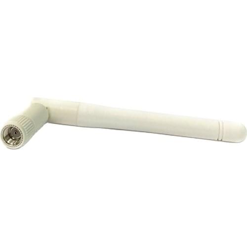 1PC 2.4Ghz 3dbi Omni directional aerial with RP-SMA MALE connector foldable White wifi antenna 11cm NEW Wholesale