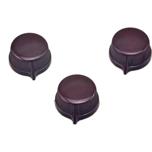 3X DAKA WARE Pedal Knobs for Klon Centaur Overdriver Guitar Effects Pedal box Brown free shipping