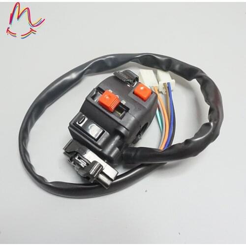 4 Functions 150cc 200cc 250cc 300cc ATV Quad 4 Wheeler Kill Start Light Choke Switch Assembly Taotao SunL Pit Dirt bike Buggy