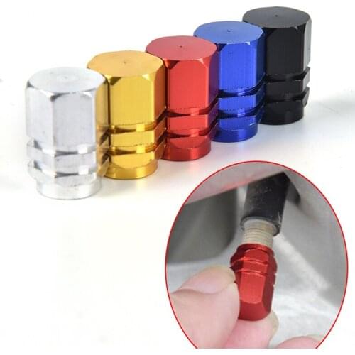4pcs Car Tire Valve Stem caps Bolt-in Aluminum Theftproof valve caps Car Wheel Tires Valves Tyre Stem Air Caps
