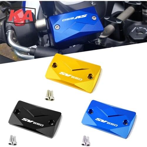High Ratings Motorcycle CNC Accessories Front brake Fluid Reservoir Cap Cover For SUZUKI SV650 SV 650 2008-2019 2018 2017 2016
