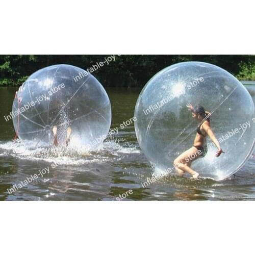Free shipment!2 pieces a lot inflatable walking water ball 2.0m PVC inflatable human hamster ball water sport games